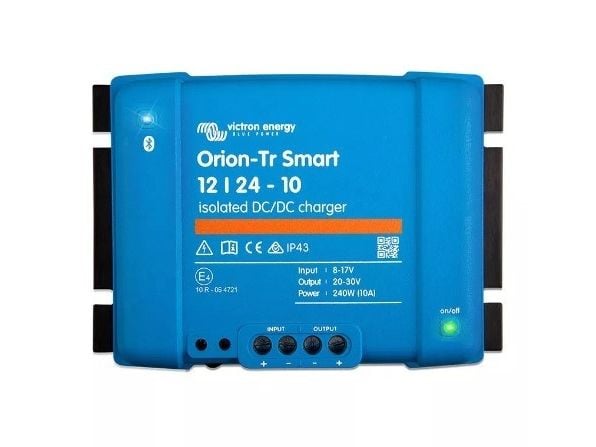 Orion-Tr Smart 12/24-10A isolerad DC-DC-laddare