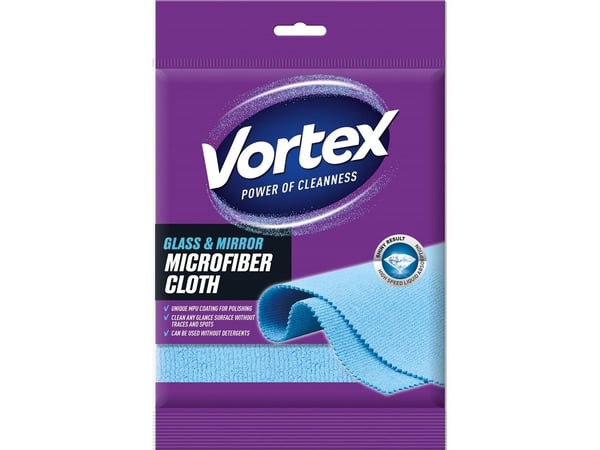 Cloth Vortex glas- & spegelrengöring, ljusblå