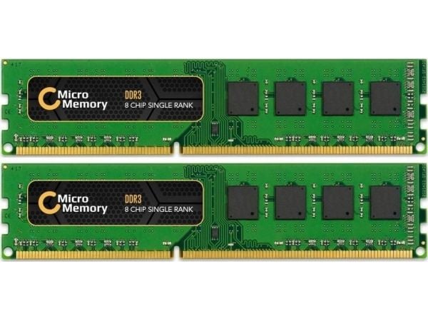 CoreParts - DDR3 - sett - 16 GB: 2 x 8 GB - DIMM 240-pin - 1600 MHz / PC3-12800 - ikke-bufret - ikke-ECC