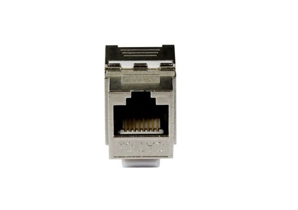 Keystone-modul TP-sokkel RJ45 CAT6A 500MHz slimline-komponent testet Synergy 21