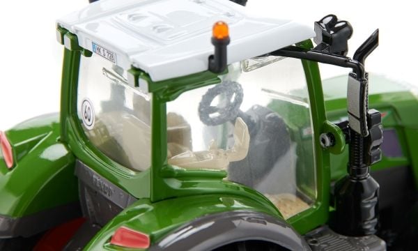Siku Fendt 728 Vario, Traktor, 1:32, Fendt 728 Vario, Alle kjønn, Plast, Metall, Svart, Grønn