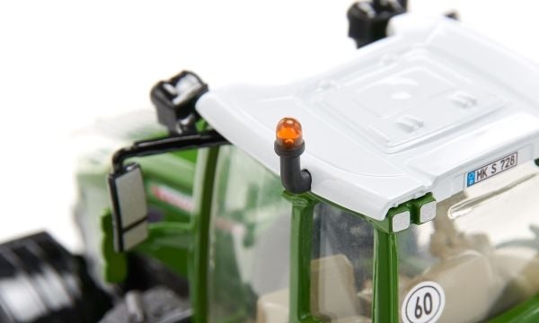 Siku Fendt 728 Vario, Traktor, 1:32, Fendt 728 Vario, Alle kjønn, Plast, Metall, Svart, Grønn