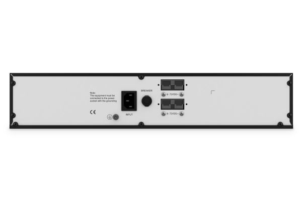 DIGITUS - Ekstern batteripakke (rackmonterbar/ekstern) - AC - 12 x batteri - blysyre - 9 Ah - 19"