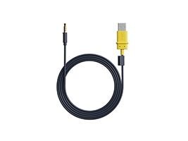 Logitech - Jakkadapter for USB-A til hodetelefon - 3,5 mm telefonjakk hann til USB hann - 1.3 m