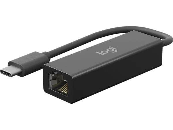 Logitech - Verkkosovitin - USB-C - Gigabit Ethernet