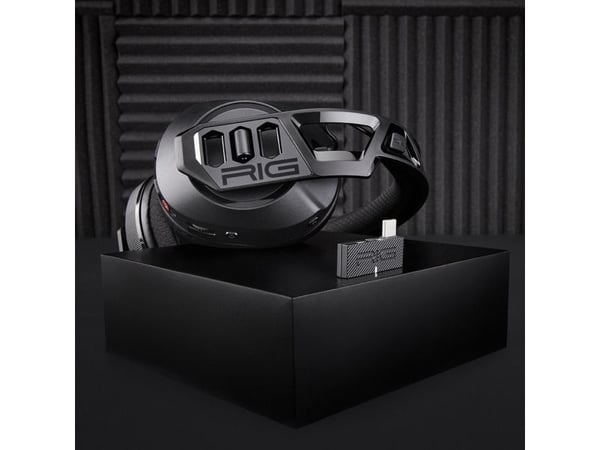 RIG 600 Pro HS - Hodesett - full størrelse - Bluetooth / 2,4 GHz radiofrekvens - trådløs, kablet - USB-C via Bluetooth-adapter - svart