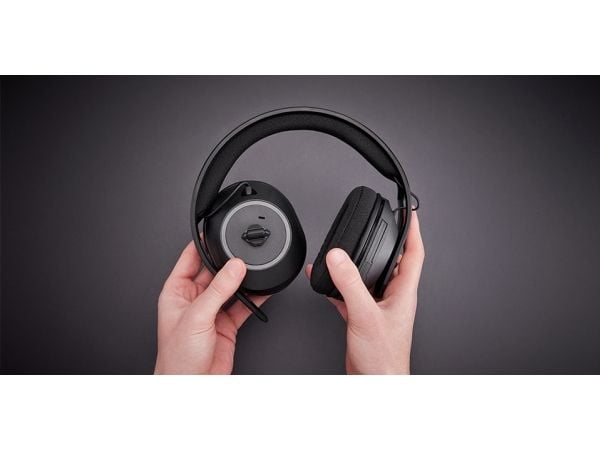 RIG 600 Pro HS - Hodesett - full størrelse - Bluetooth / 2,4 GHz radiofrekvens - trådløs, kablet - USB-C via Bluetooth-adapter - svart