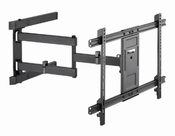 Gembird WM-80ST-05 - Monteringssett (veggmontering) - for LCD-TV - full bevegelse - stål, plastikk - svart - skjermstørrelse: 37"-80"