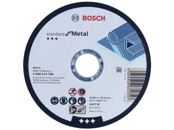 Bosch LEIKKAUSSAHA SFM 125X22,2X1MM