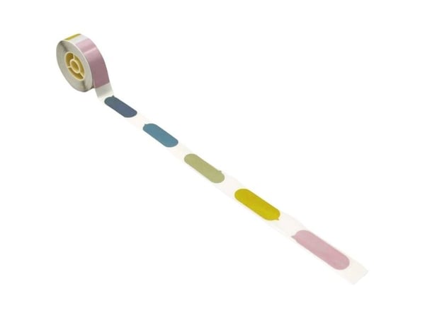 NIIMBOT etikett-rull til etikettprinter 008-7002110 farger sortert, 14 x 40 mm, 1 x 65 etiketter (A2A68301401)