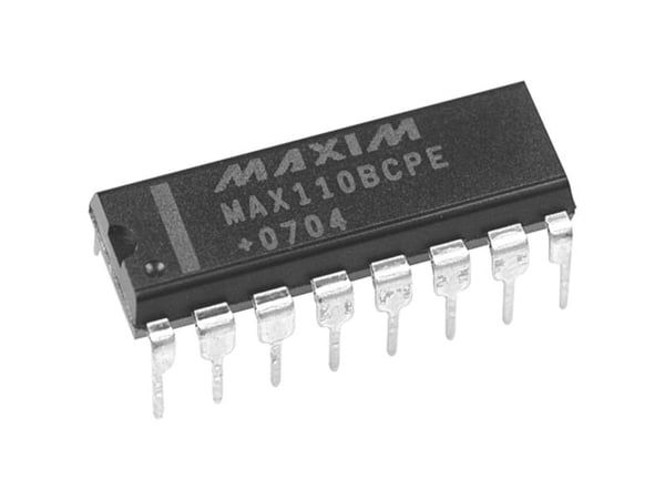 Maxim Integrated MAX536BCPE+ dataloggnings-IC: analog-digitalomvandlare (ADC) Tube
