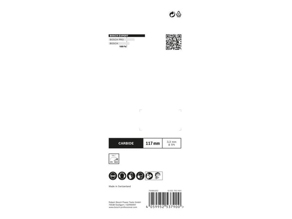 Bosch Expert Plastic Composites Clean T 301 CHM - Stikksagblad - for plastprofiler, plastrør, wood-plastic composites, plastic composites, solid su...