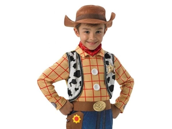 Disney Toy Story Woody Deluxe Kostume (Str. 116/M)