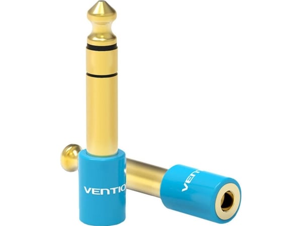 Ljudadapter Vention VAB-S01-L Jack 3,5 mm hane till 6,5 mm Jack hona