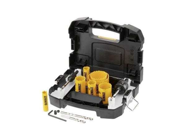 DEWALT 11-delar BIMETALBORRNINGSENHET FÖR ELEKTRISKA FÖRENINGAR