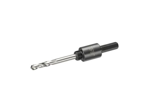 DeWALT DT90366-QZ, Reikäsahan adapteri, Kuusikulmainen varsi, 10 mm, musta, Ruostumaton teräs, 1,4 cm, 3 cm