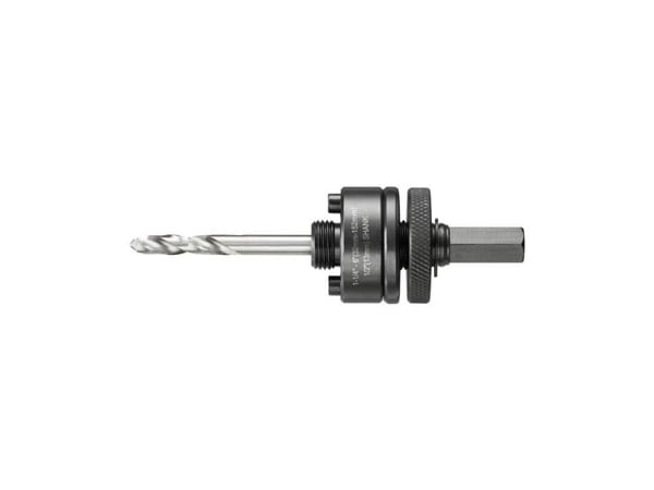 DEWALT DT90369-QZ, Reikäsahan sovitin, kuusikulmainen akseli, 13 mm, musta, ruostumaton teräs, 3,2 cm, 21 cm