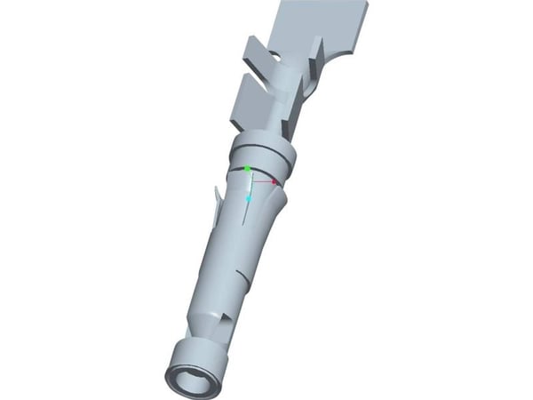 TE Connectivity 66183-1, AMP Type III+, Messinki, 26/20, Kulta, 13 A, -55 - 150 °C