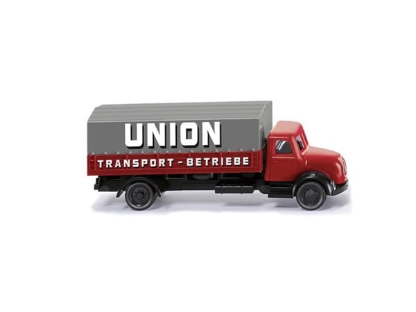 Wiking 094906 N lastebilmodell Magirus Deutz Union Transport
