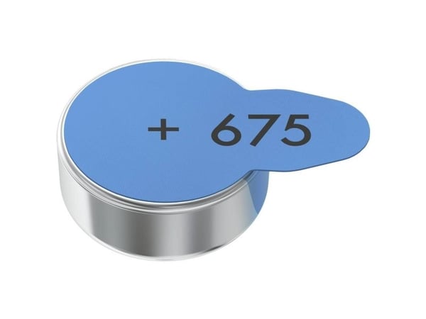 Varta 675, Engangsbatteri, PR44, Zink-luft, 1,45 V, 6 stykker, Hg (kvikksølv)