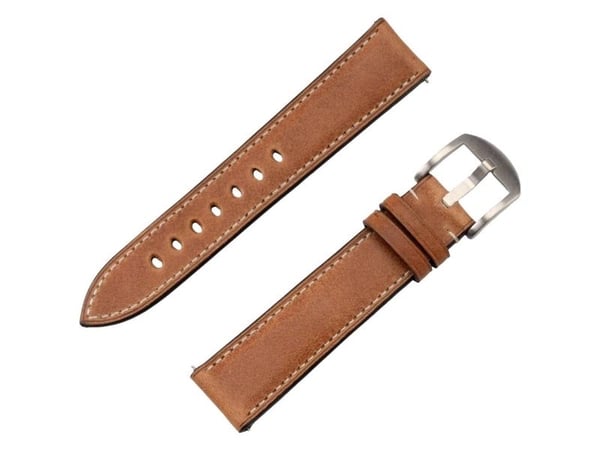 JT BERLIN Universal Watchband Charlie, Klokkereim, Lær, Rustfritt stål, Rustfritt stål, 1 stykker