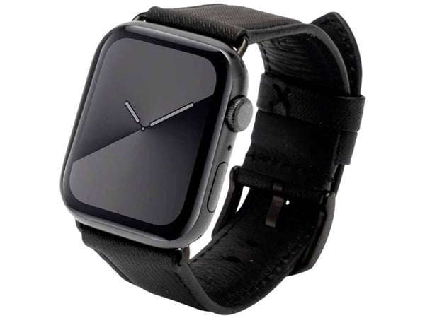 JT Berlin Watch Band Wannsee | Apple Watch Ultra/42/44/45 mm | svart - rustfritt stål svart | M | 10843 (10843)
