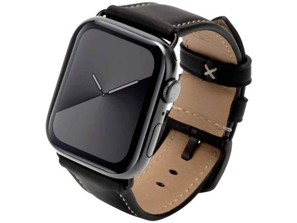 JT Berlin Watchband Charlie | Apple Watch Ultra/42/44/45 mm | svart - rustfritt stål svart | M | 10838 (10838)
