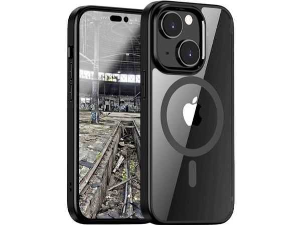JT BERLIN Pankow Hybrid, Etui, Apple, iPhone 13, 15,5 cm (6.1"), Svart