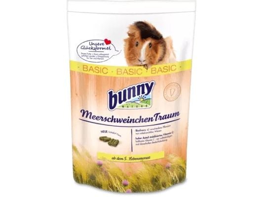 Bunny Nature 25325, Skivor, 1,5 kg, Guinea pig, Vitamin A, Vitamin C, Vitamin D3, Vitamin E, Kalcium, Koppar, Jod, Strykjärn, Manganese, Natrium, Z...