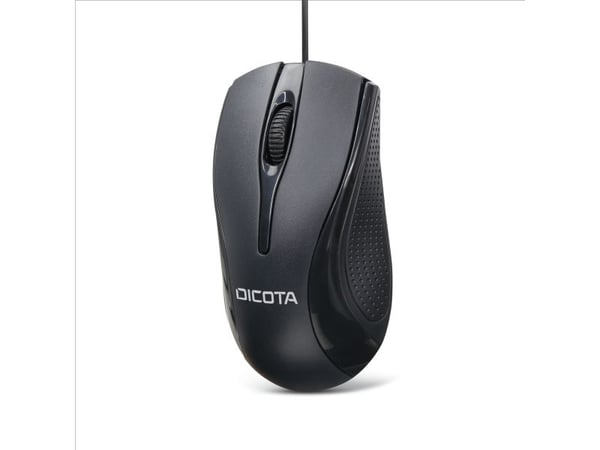 DICOTA D32011, Molempikätinen, USB A-tyyppi, 1200 DPI, Musta