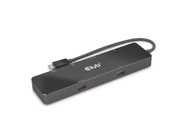 Club 3D - Dokkingstasjon - for skrivebord, bærbar - USB-C - HDMI - 1GbE