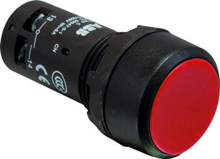 ABB CP1-10R-10 Tryckknapp IP67/IP69K 1 st