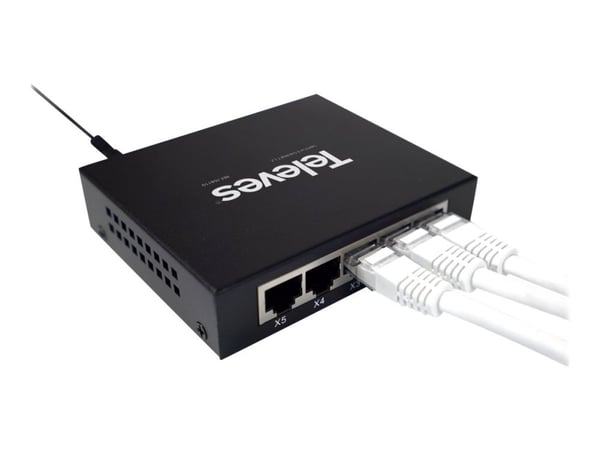 Televes SWUM-1000-5 Ethernet Switch L2 5x10/100/1000Mbps - Switch - 1 Gbps