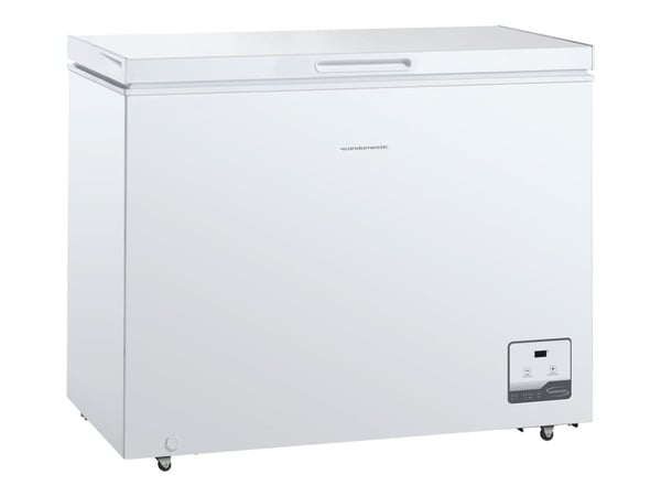 Scandomestic Standard CF300WD - Öppning uppåt - bredd: 112.5 cm - djup: 61 cm - höjd: 83.5 cm - 299 liter - Klass D - vit