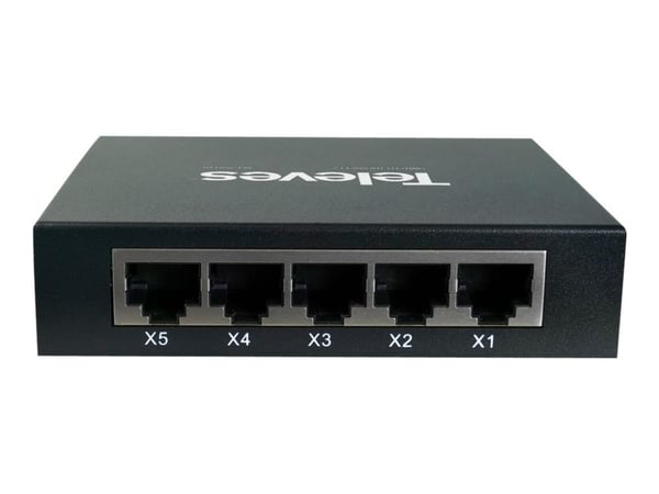 Televes - Switch - ikke-styrt - 5 x 10/100/1000 - stasjonær