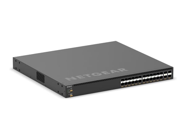 NETGEAR M4350 Series M4350-24F4V - Switch - L3 - Styrt - 24 x 10 Gigabit SFP+ + 4 x 25 Gigabit SFP28 - rackmonterbar