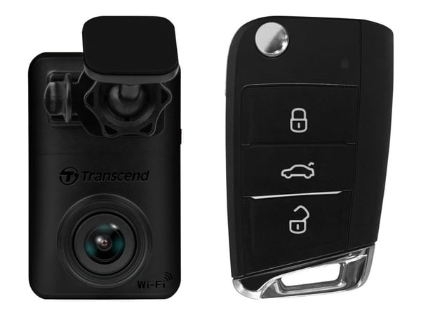 Dash Cam Transcend - DrivePro 10 - 64 GB (klebende feste)