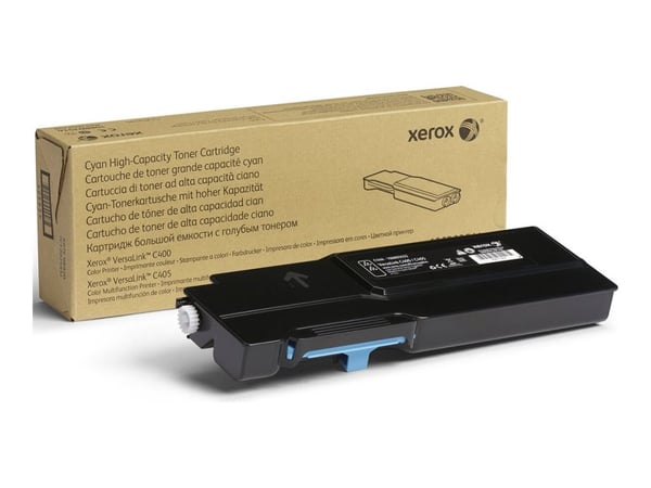 Xerox - Høykapasitets - cyan - original - tonerpatron - for VersaLink C400, C405