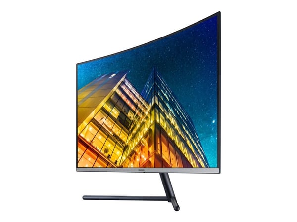 Samsung U32R590CWP – UR59C-sarja – LED-näyttö – kaareva – 32" (näkyvä koko 31,5") – 3840 x 2160 4K @ 60 Hz - VA - 250 cd/m² - 2500:1 - 4 ms - HDMI,...
