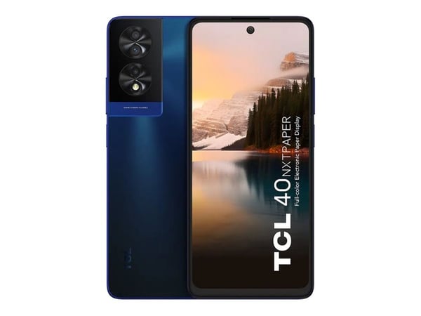 TCL 40 NXTPAPER - 4G-älypuhelin - kaksi SIM-korttia - RAM 8 Gt / Sisäinen muisti 256 Gt - microSD-paikka - 6,78" - 2460 x 1080 pikseliä - 3x takaka...