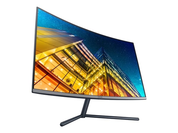 Samsung U32R590CWP – UR59C-sarja – LED-näyttö – kaareva – 32" (näkyvä koko 31,5") – 3840 x 2160 4K @ 60 Hz - VA - 250 cd/m² - 2500:1 - 4 ms - HDMI,...