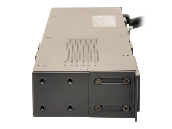Tripp Lite PDUH32HV19, Grunnleggende, 1U, Enkelfaset, Horisontal, Metall, Sort