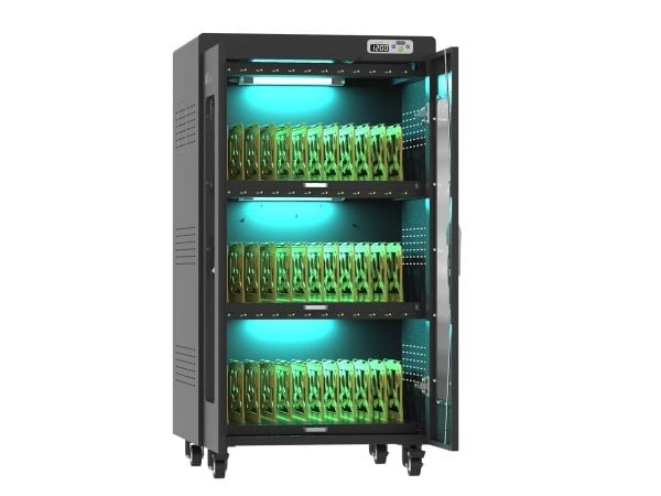 Alcasa Good Connections ANTARES PRO N36C, Kabinett for håndtering av bærbare enheter, Sort, Gulv, Bakke, 3,5 cm, 40 cm, 29 cm