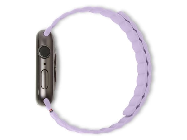 Decoded Traction Strap Lite - Sløyfe for smart armbåndsur - lavendel - for Apple Watch Hermès Series 9, SE 3, Series 10, Series 11, Series 8, Series 9