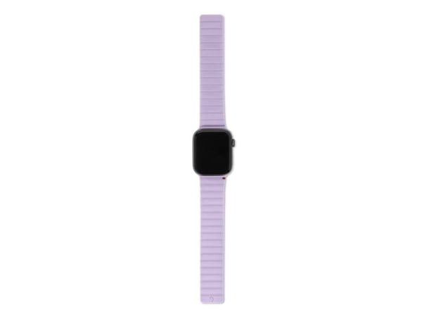 Decoded Traction Strap Lite - Sløyfe for smart armbåndsur - lavendel - for Apple Watch Hermès Series 9, SE 3, Series 10, Series 11, Series 8, Series 9