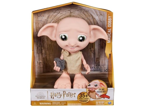 Wizarding World Harry Potter Doby, Gutt/Jente, 6 år, Gir fra seg lyd