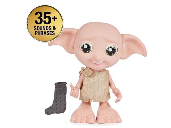 Wizarding World Harry Potter Doby, Gutt/Jente, 6 år, Gir fra seg lyd