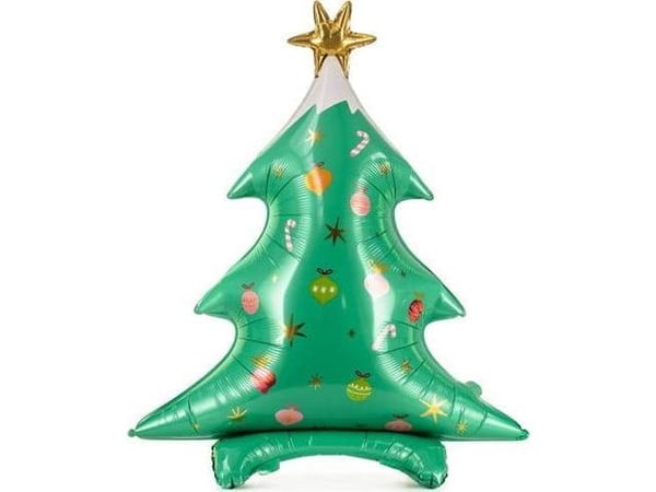 PartyDeco FB114, Lekeballong, Folie, Flerfarget, Bilde, Julaften, Universell
