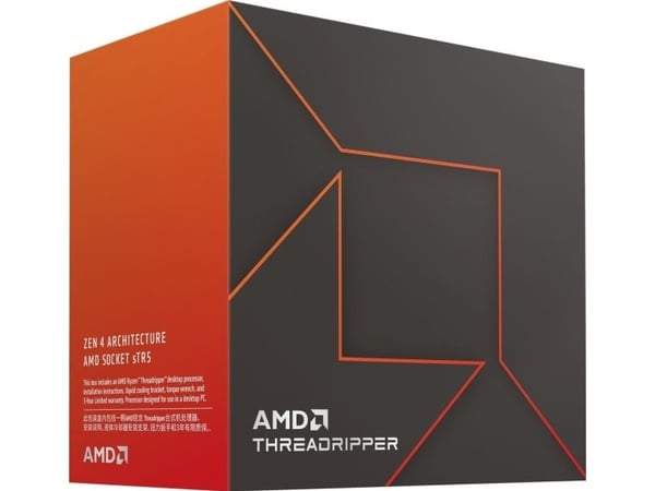 AMD Ryzen ThreadRipper 7970X - 4 GHz - 32-core - 64 tråder - 128 MB cache - Socket sTR5 - PIB/WOF