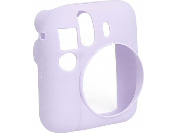 LoveInstant etui til Fujifilm Fuji Instax Mini 12 / silikon / lilla